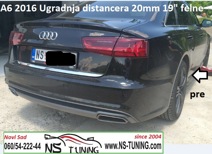 audi a6 2015 2016 2017 2018 2019 godiste distanceri aluminijumski 5x112 15mm 20mm novi sad ns tuning
